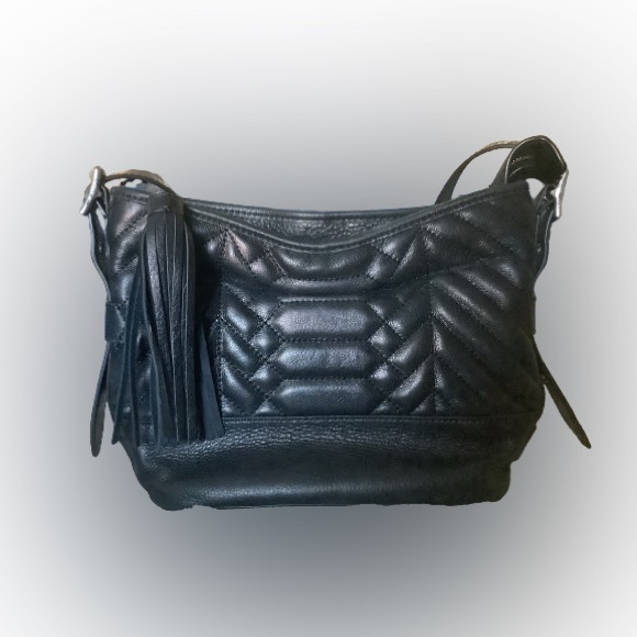 Aimee Kestenberg black leather bag - Picture 1 of 3